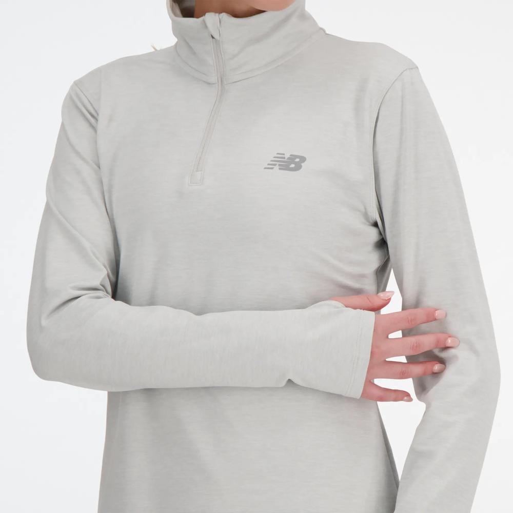 Női felső New Balance WT41150AHH - szürke