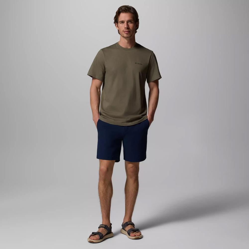 Férfi póló Columbia CSC Basic 2154991397 - zöld