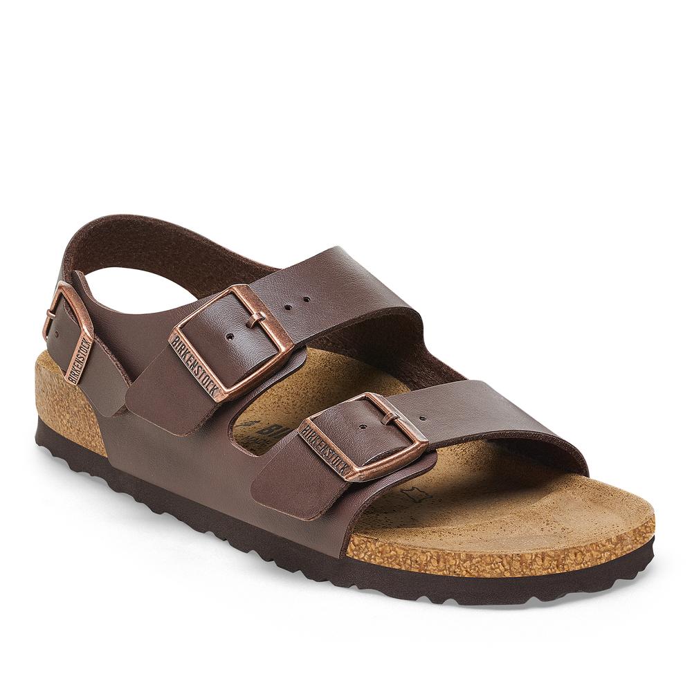 Férfi flip flop Birkenstock Milano BF 34701 - barna