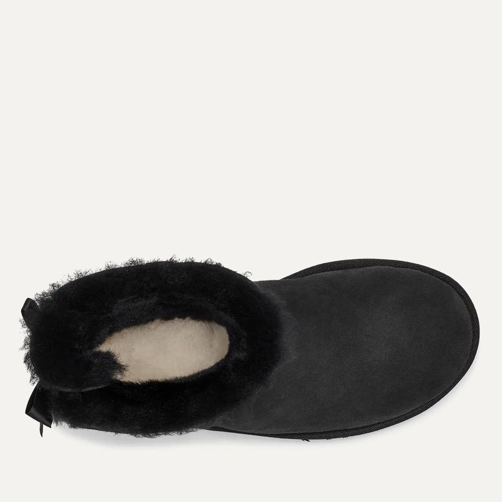 Cipő női UGG W Mini Bailey Bow II 1016501-BLK - fekete