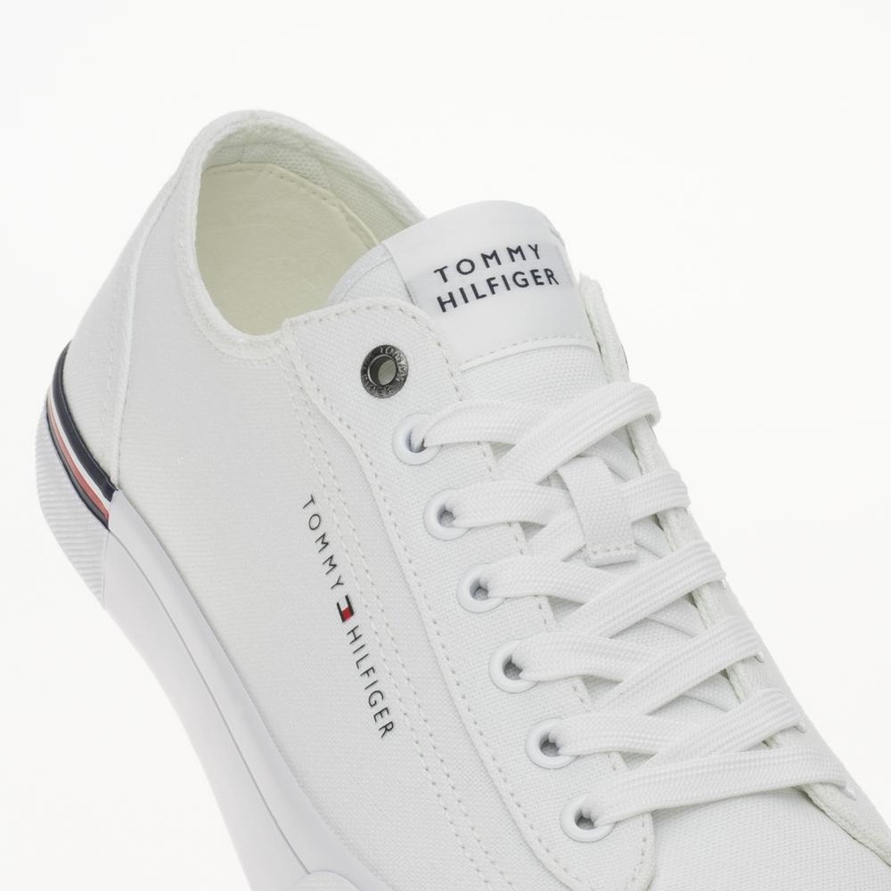 Cipő Tommy Hilfiger Corporate Vulc Canvas FM0FM04954-YBS - fehér