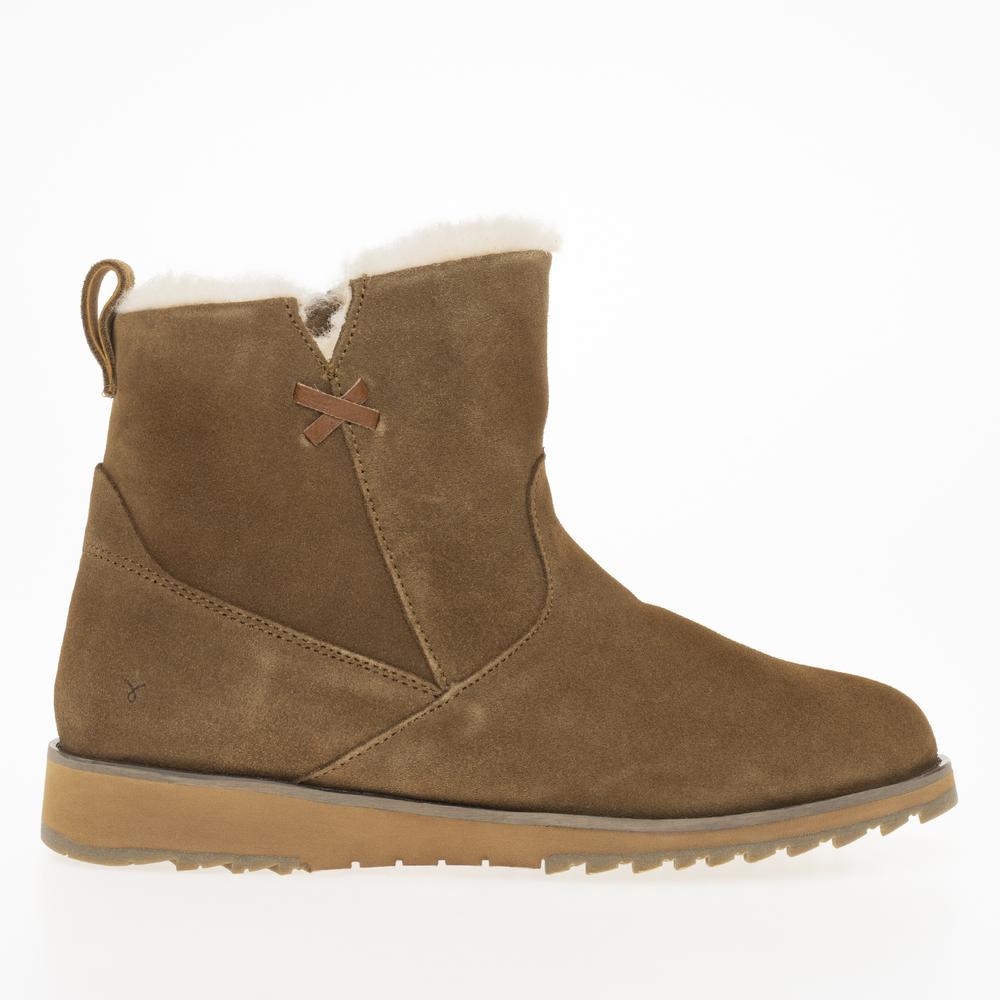 Cipő Emu Australia Beach Mini 2.0 Deluxe Wool Boot W13012CHES - barna