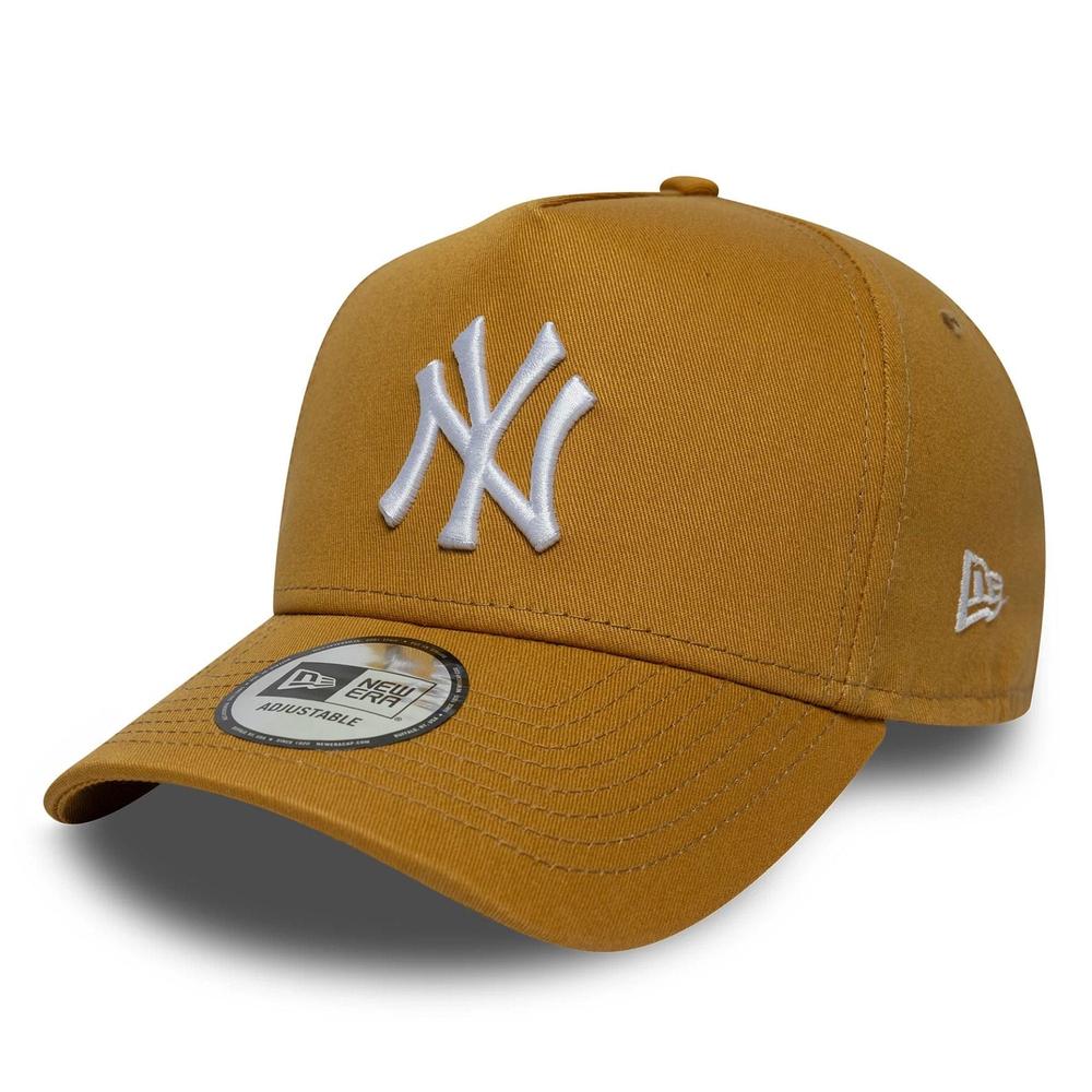 Sapka New Era Yankees MLB League Essential Beige 9FORTY E-Frame 60771716 - sárga