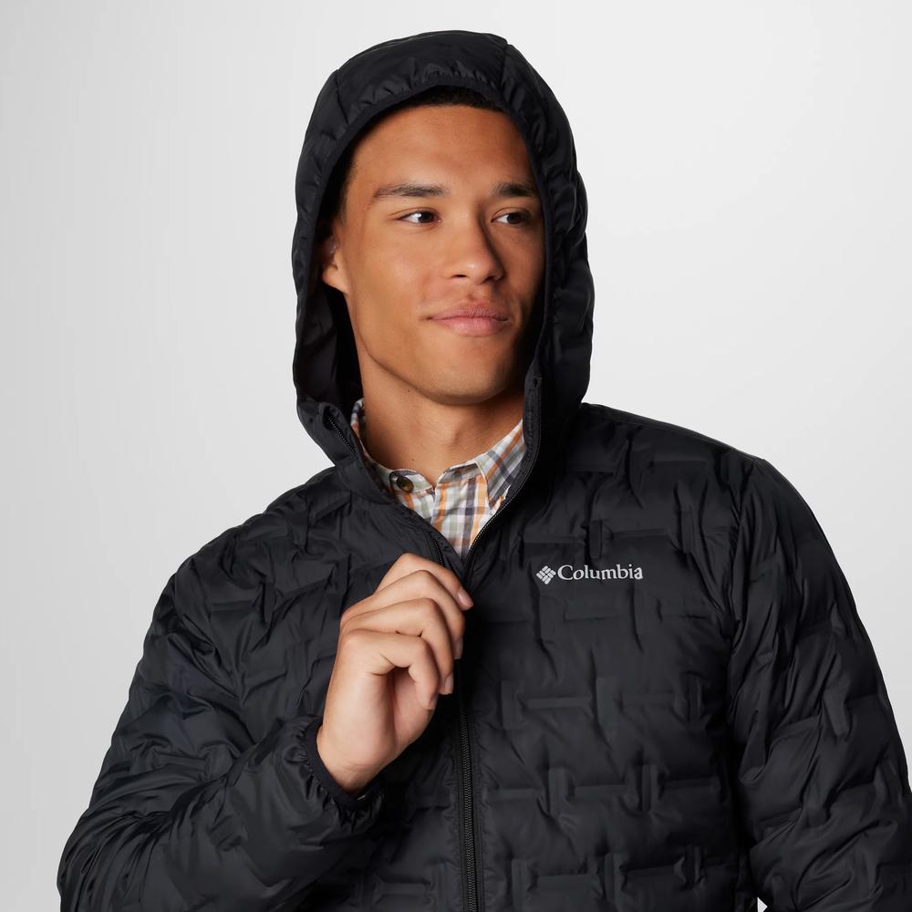 Dzseki Columbia Delta Ridge II Down Hooded 2086222010 - fekete