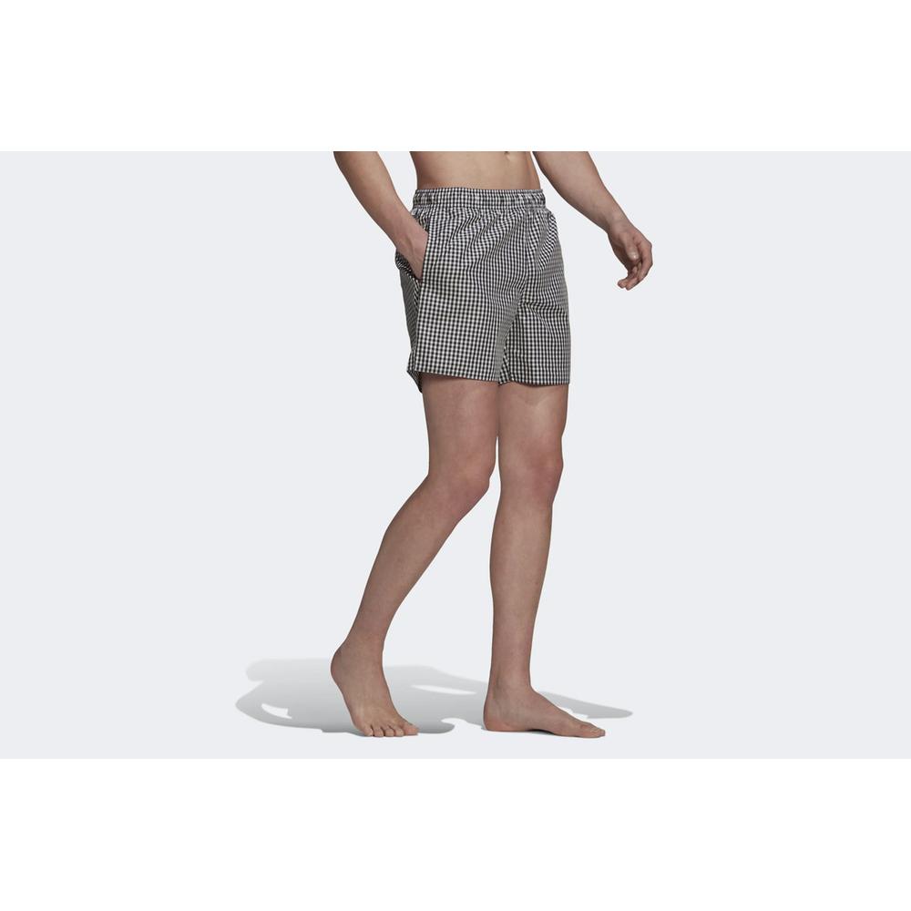 Rövidnadrág adidas Check Swim HA0368 - fehér