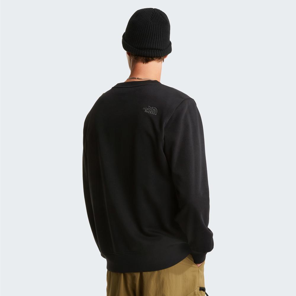 Férfi pulóver The North Face Drew Peak Light 0A8C1CW9O1 - fekete