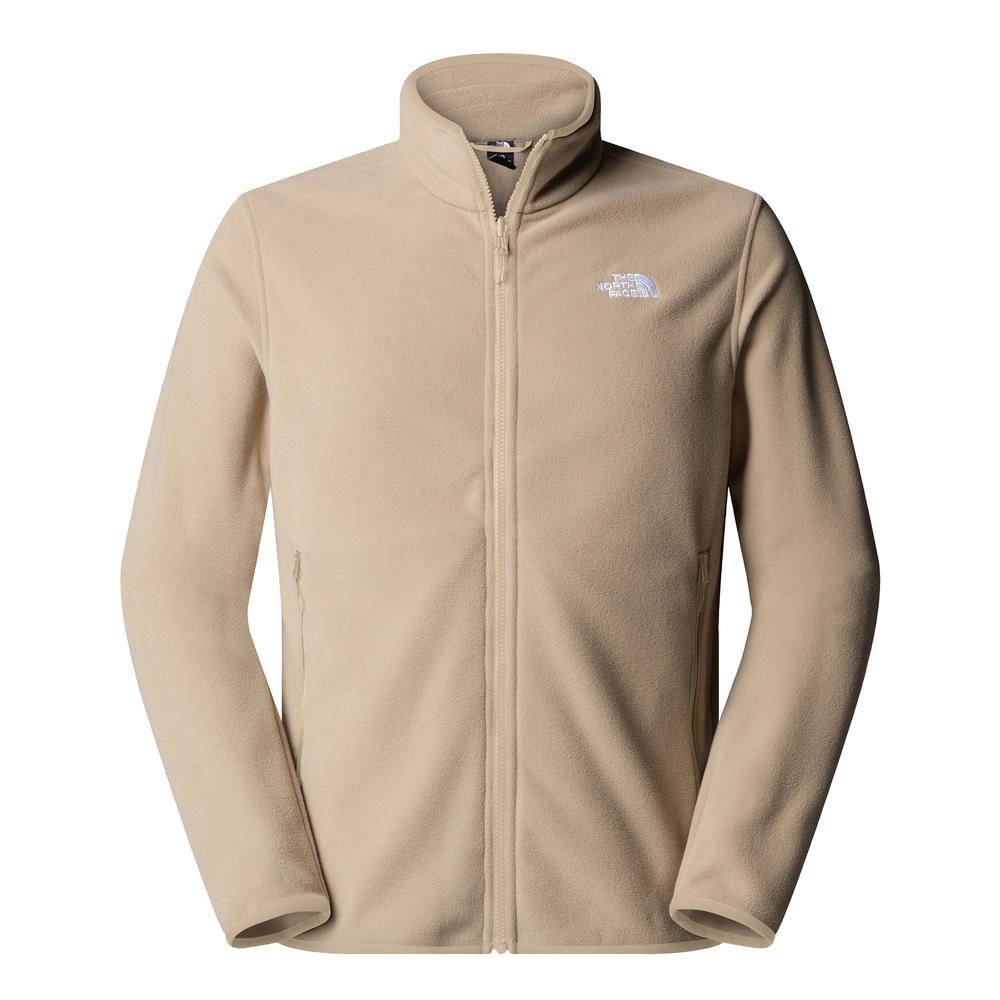 Férfi pulóver The North Face Glacier Full-Zip Fleece 0A8D0RBOX1 - bézs