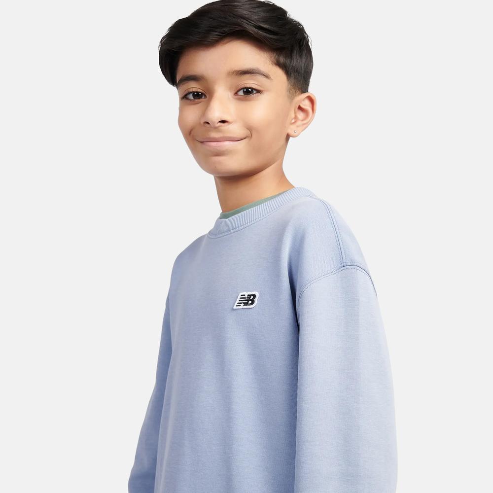 Gyerek felső New Balance LAKB0193DUS - kék