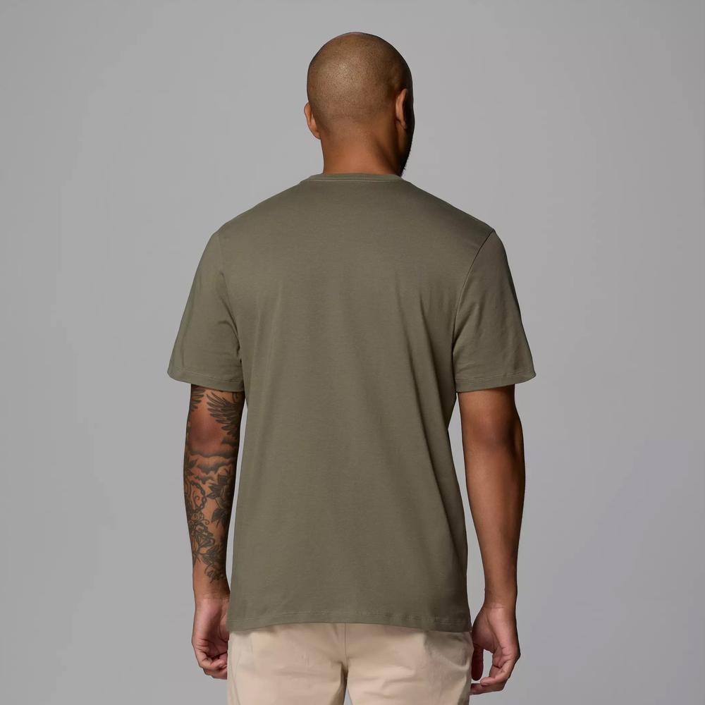 Férfi póló Columbia CSC Basic Logo 2155001397 - zöld