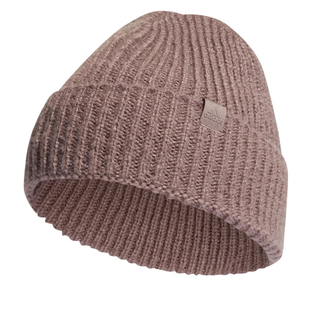 Sapka adidas Cuff Beanie HM9907 - rózsaszín
