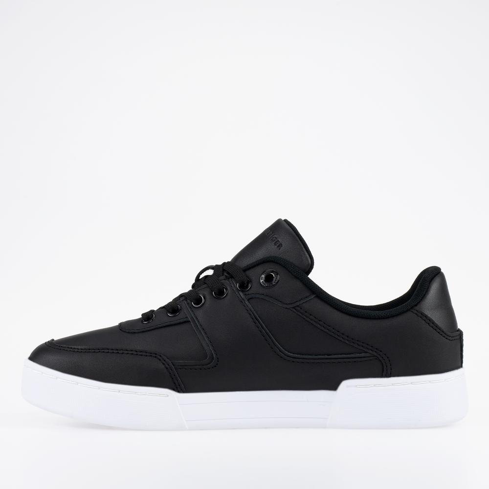 Cipő Tommy Hilfiger Prep Court FW0FW06859-0GL - fekete