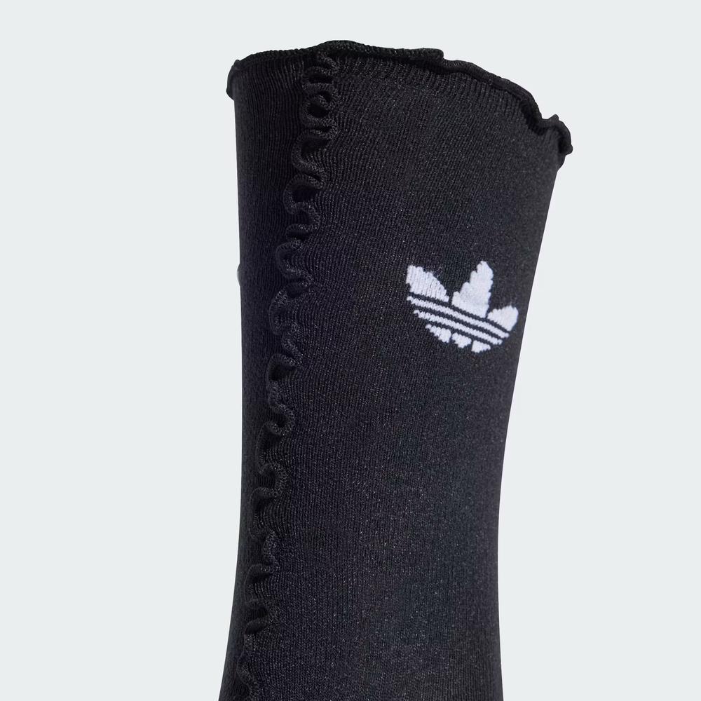 Női zokni adidas Originals Ruffle 2 Pairs JD5623 - fekete