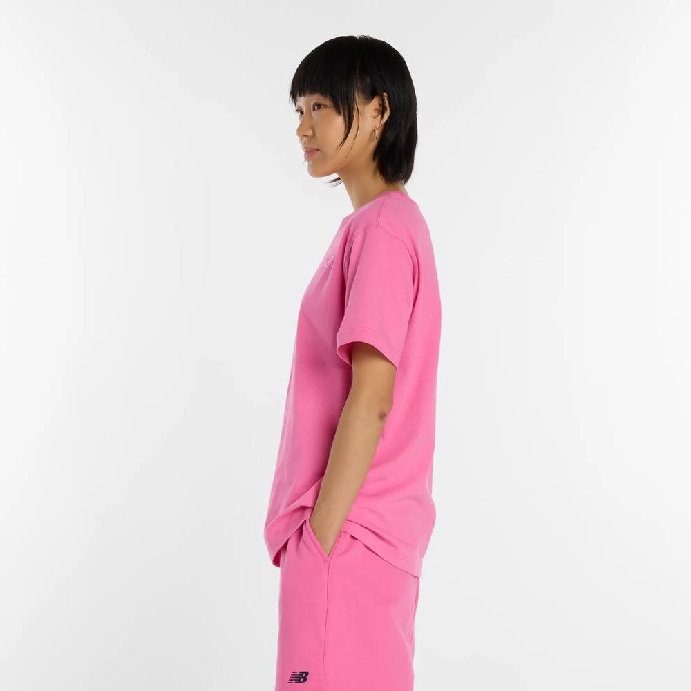 Női póló New Balance WT41501AAC - rózsaszín