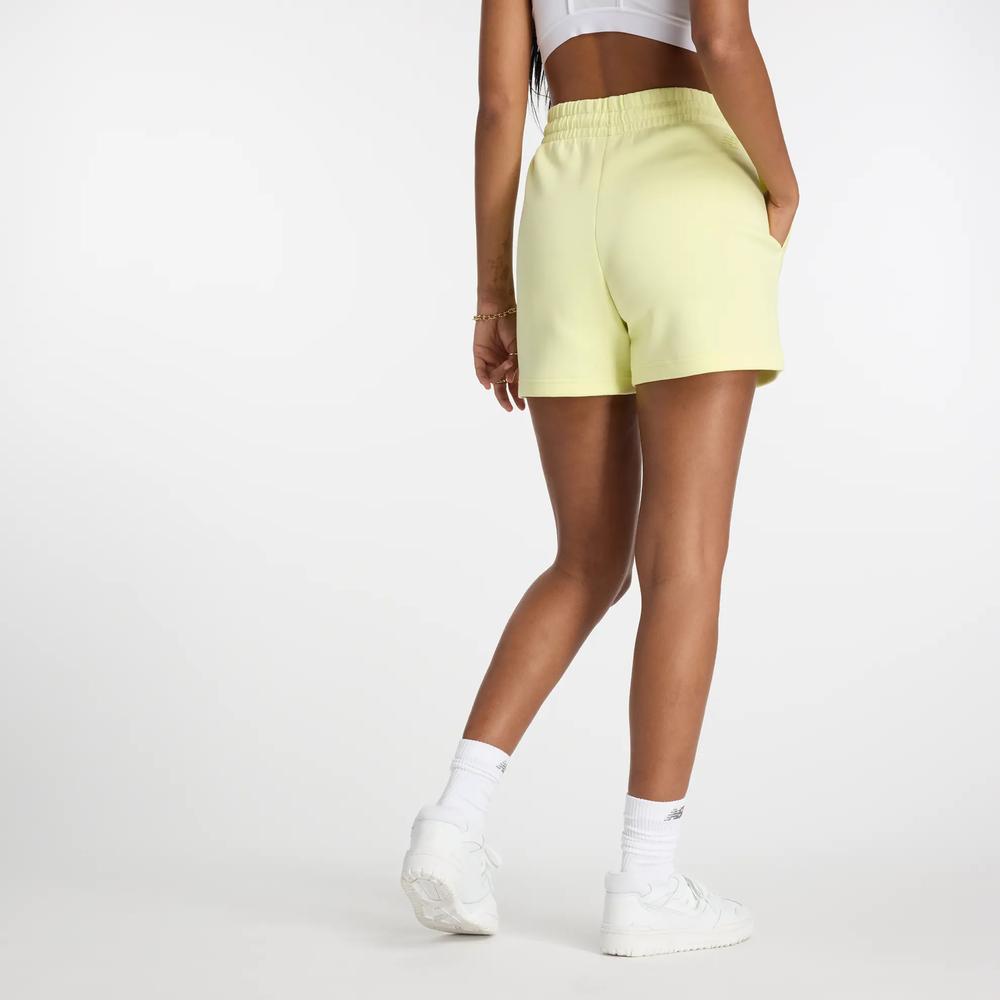 Női rövidnadrág New Balance WS41550LLT - sárga