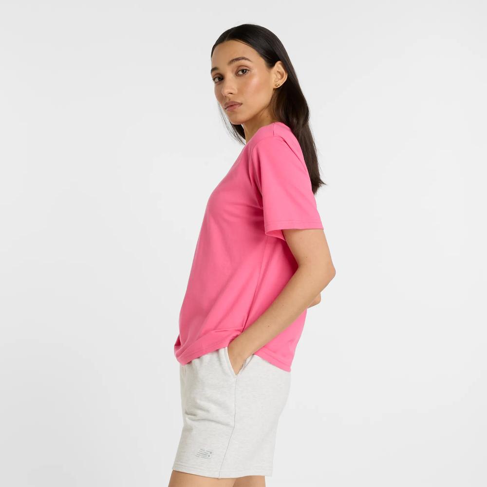 Női póló New Balance WT43583DAB - rózsaszín