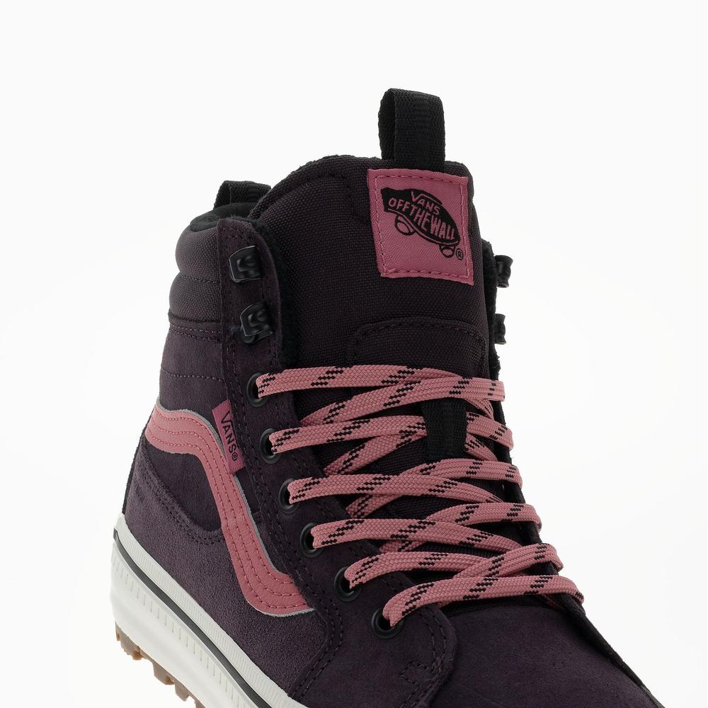Női cipő Vans SK8-Hi Waterproof VN000DAQ02Y1 Insulated  - lila