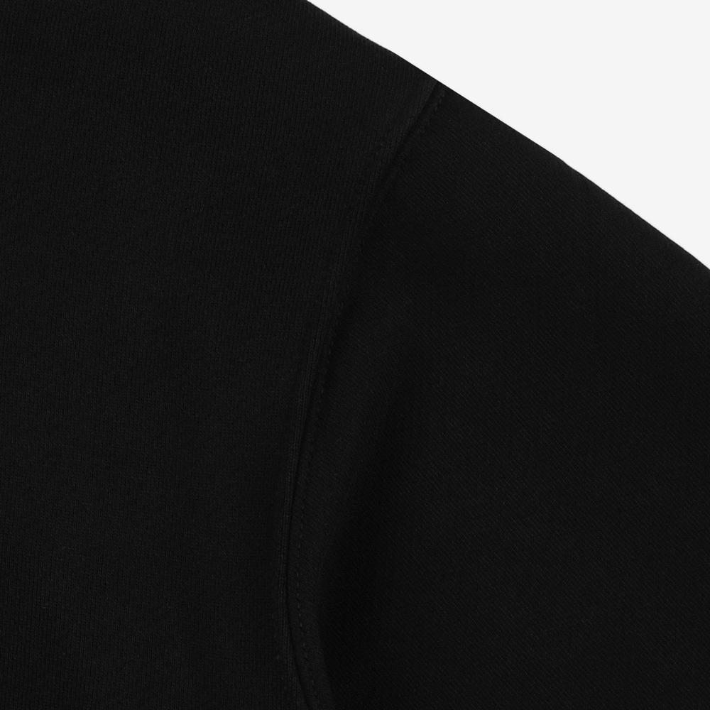 Férfi pulóver Prosto Zip Hoodie Axel KL251MSWE2181 - fekete