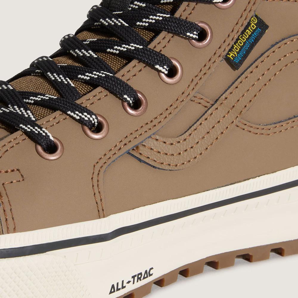 Férfi cipő Vans SK8-Hi Waterproof Insulated VN000DAQ91K1 - barna