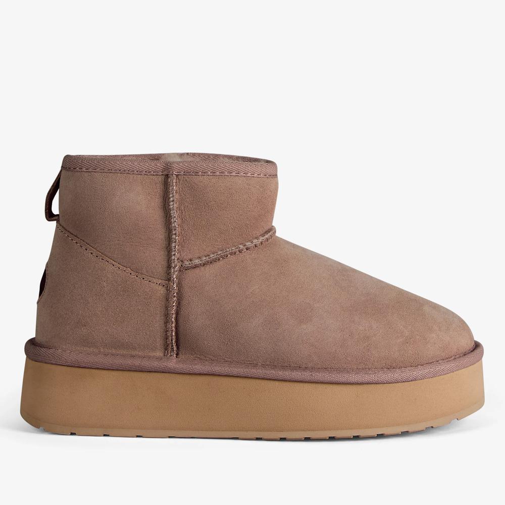 Cipő női Emu Australia Stinger Micro Flatform 2.0 W13296MUSH - barna