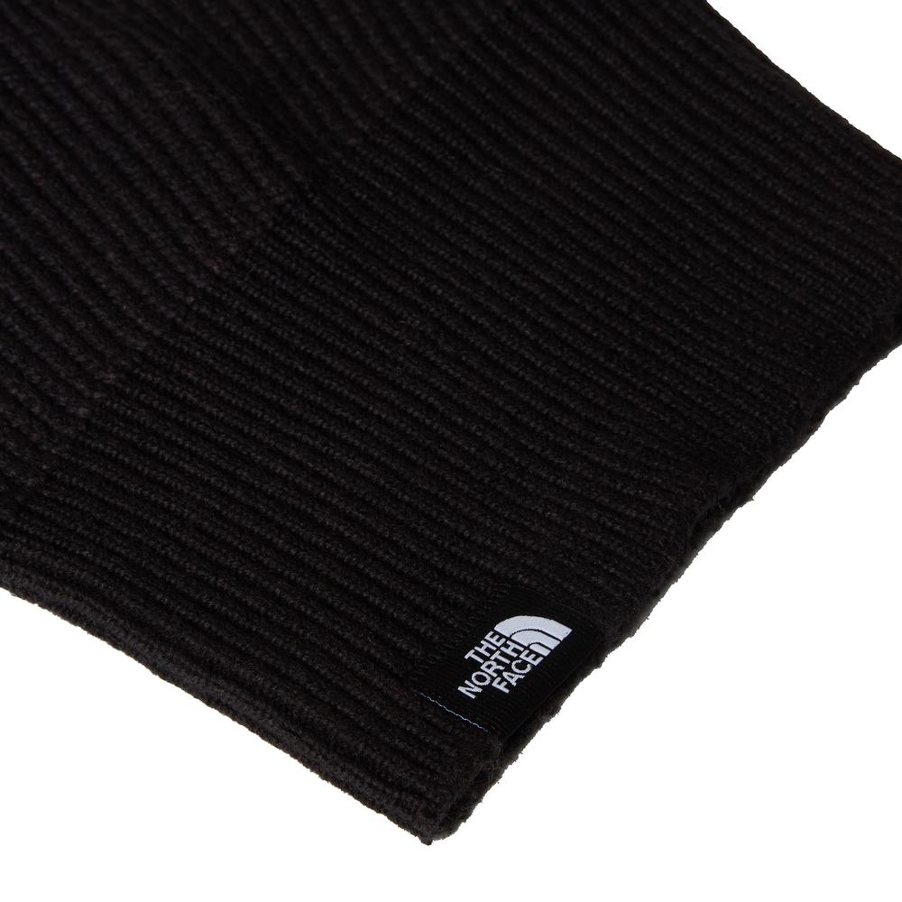 Kötött sapka The North Face Logo Box Knit 0A8DKMJK31 - fekete