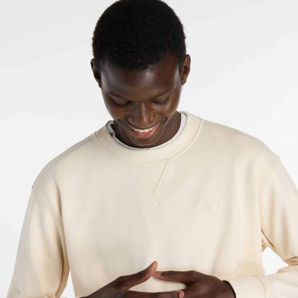 Férfi felső New Balance MT41506PEF - bézs