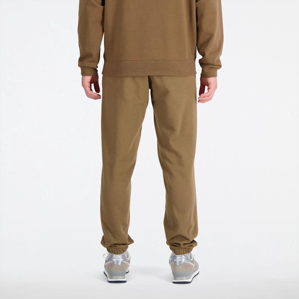 Férfi nadrág New Balance MP31539DHE – barna