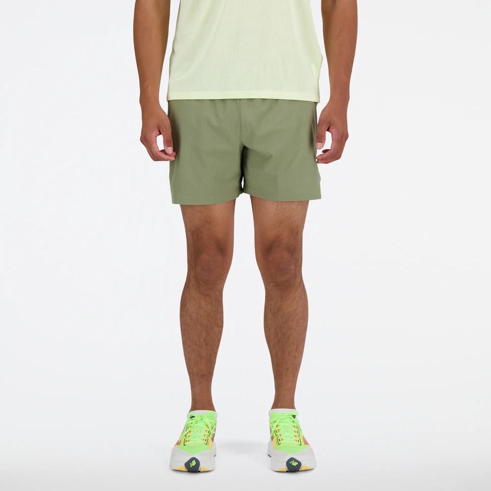 Férfi futónadrág New Balance MS41286DEK - zöld