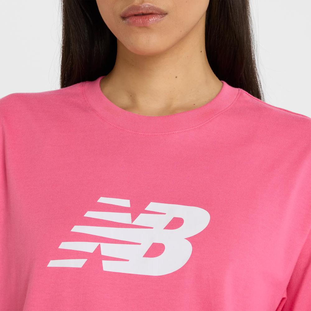 Női póló New Balance WT43583DAB - rózsaszín