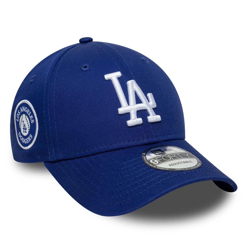 Sapka New Era LA Dodgers MLB Side Patch 9FORTY 60771844 - sötétkék