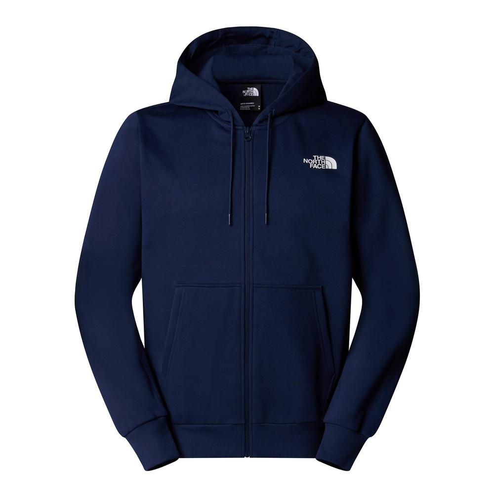 Férfi pulóver The North Face Simple Dome Full Zip 0A89FD8K21 - sötétkék
