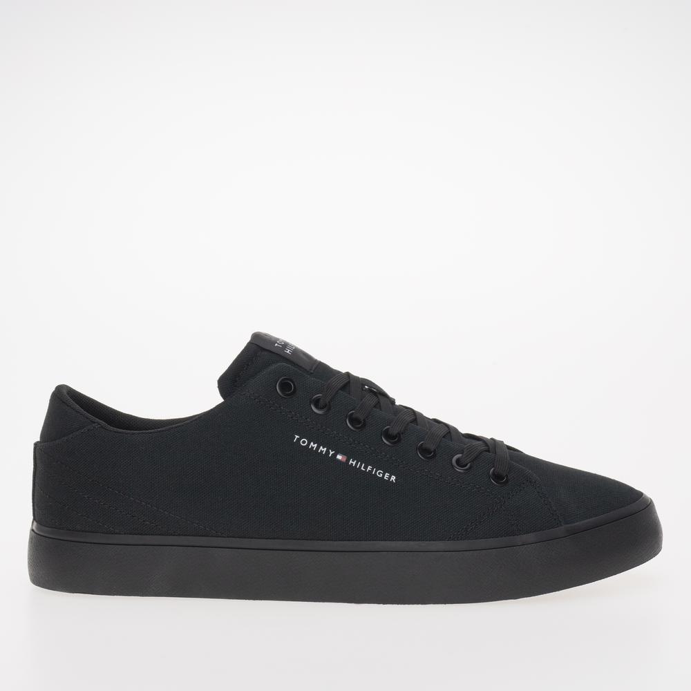 Cipő Tommy Hilfiger Hi Vulc Low Canvas FM0FM04882-BDS - fekete