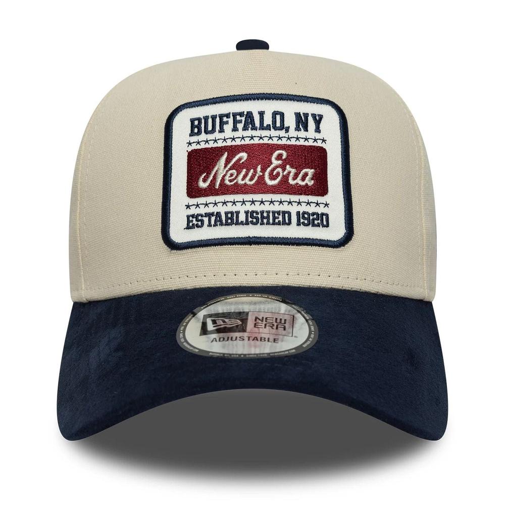 Sapka unisex New Era Patch Suede 9FORTY E-Frame 60771797 - bézs