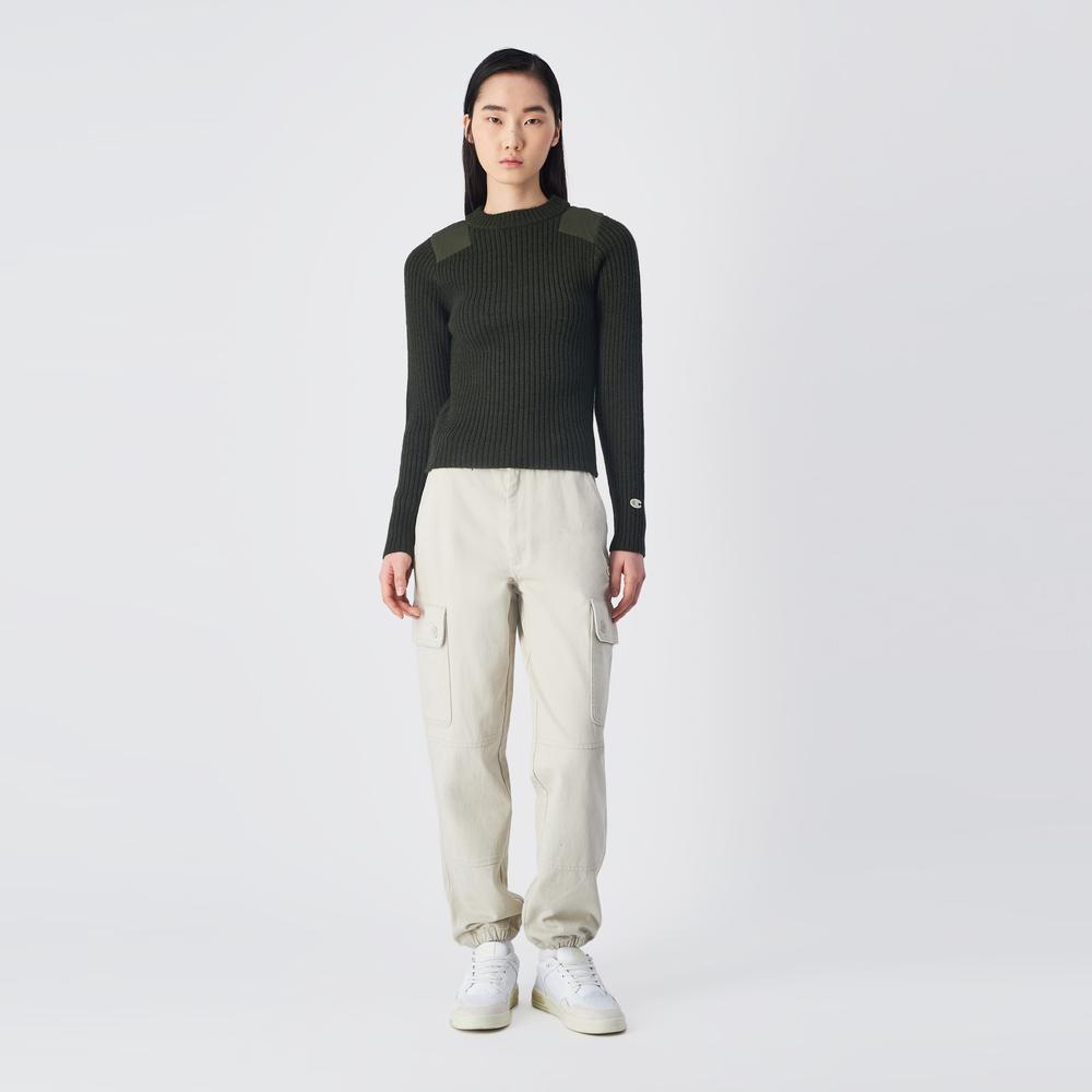 Pulóver Champion Crewneck Sweater 117495-GS508 - zöld