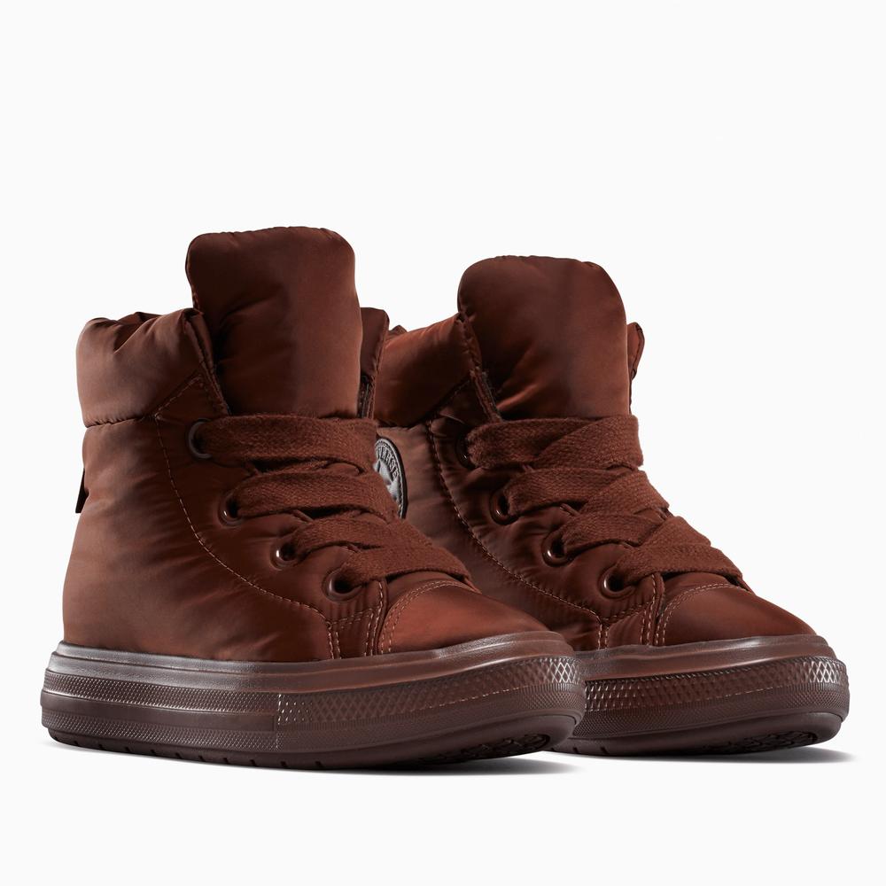 Női cipő Converse Chuck Taylor All Star Elements Boot A12940C - barna