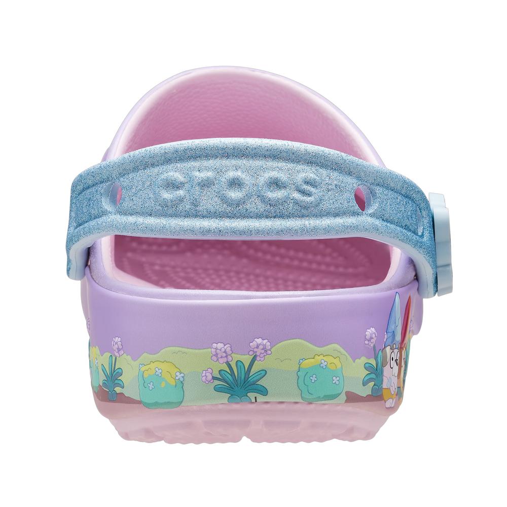 Gyerek flip flop Crocs Toddler Bluey Friends Forever Classic Clog 212370-90H - rózsaszín