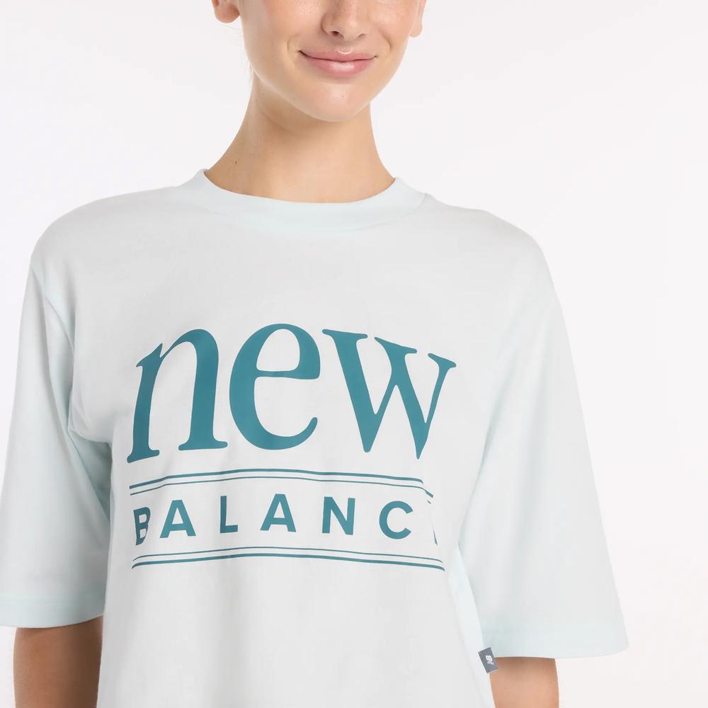 Női póló New Balance WT61V5OPAAW - menta