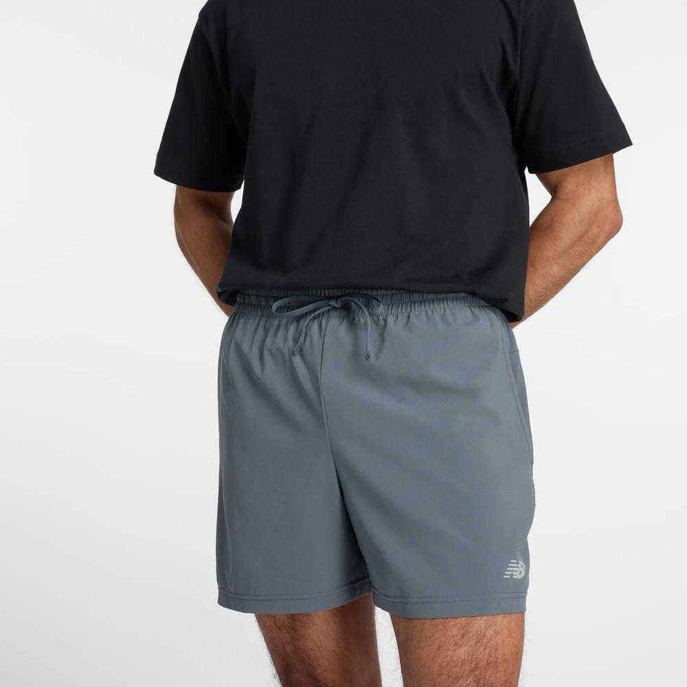 Férfi futónadrág New Balance MS41227GT - szürke