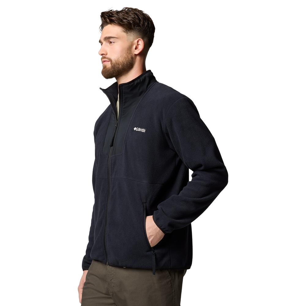 Férfi felső Columbia Sequoia Grove Fleece 2095891011 - fekete