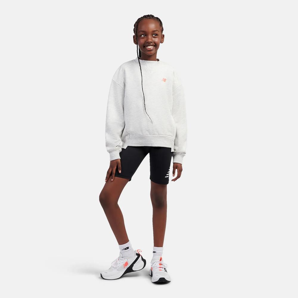 Gyerek felső New Balance LAKG0205AHH - szürke