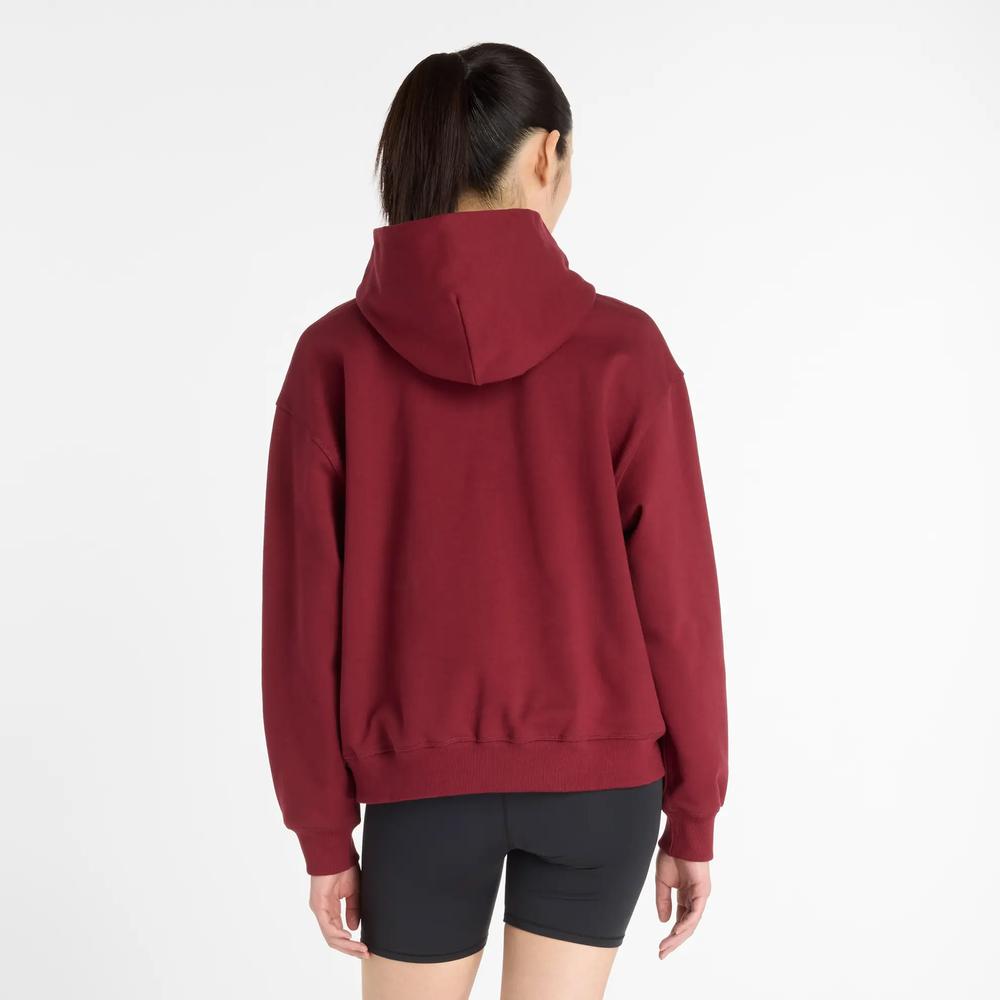 Női felső New Balance WT51501MHB - gesztenyebarna