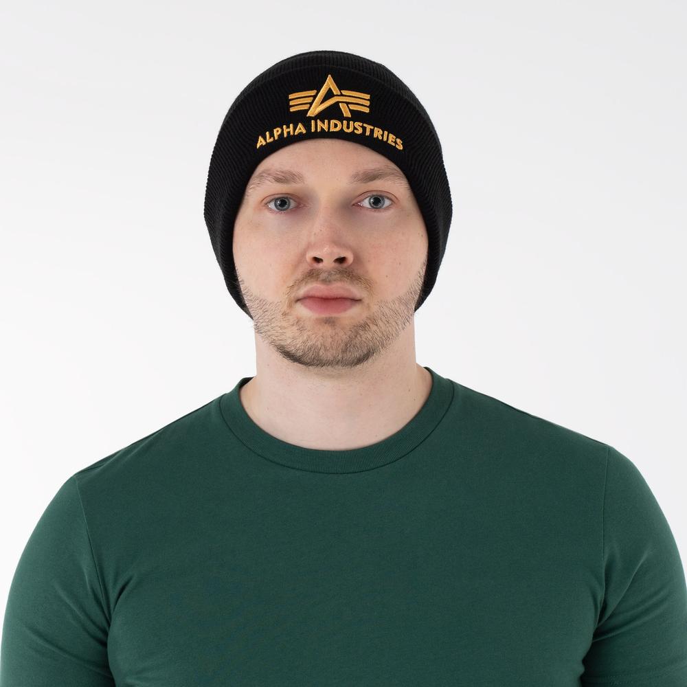 Sapka Alpha Industries 3D Beanie 168910583 - fekete