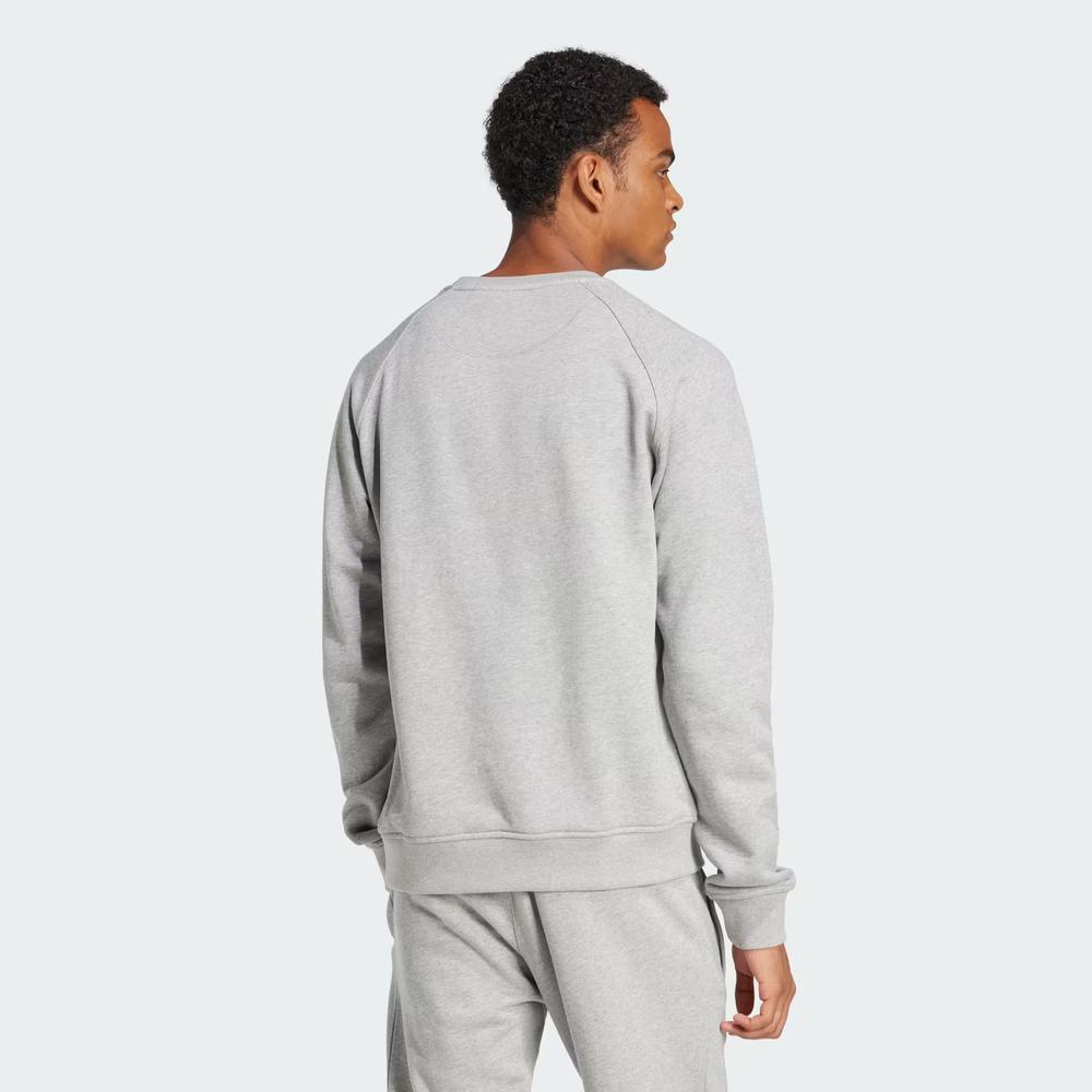 Pulóver adidas Trefoil Essentials Crewneck JD2413 - szürke