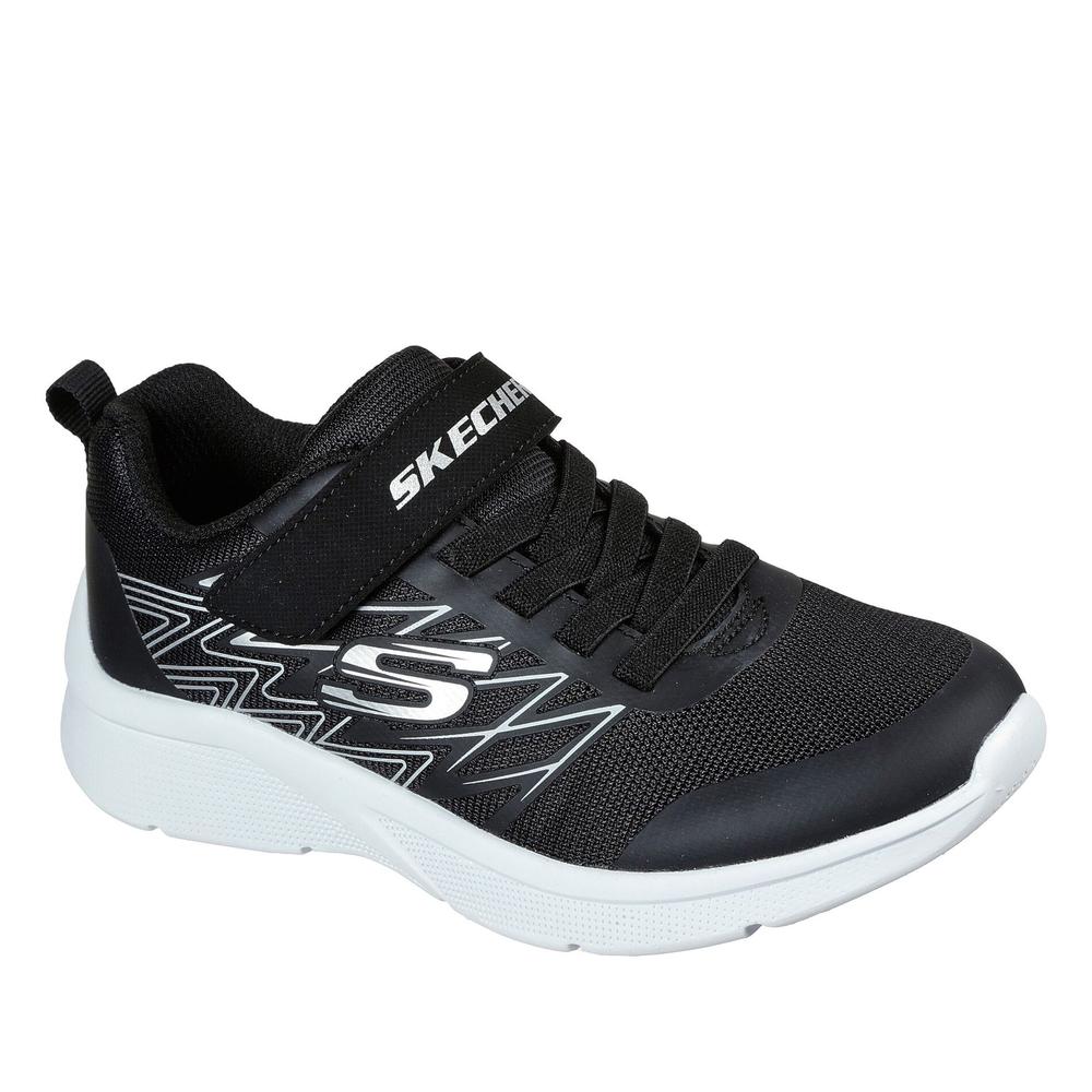 Cipő Skechers Microspec Texlor 403770LBKSL - fekete