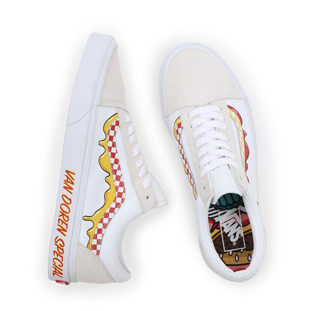 Cipő Vans Old Skool VN0A5KRSW001 - fehér
