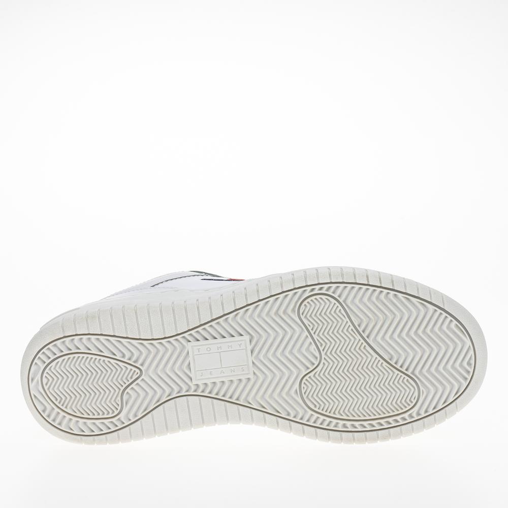 Cipő Tommy Hilfiger TJW Retro Basket Flatform Ess EN0EN02506-YBS - fehér