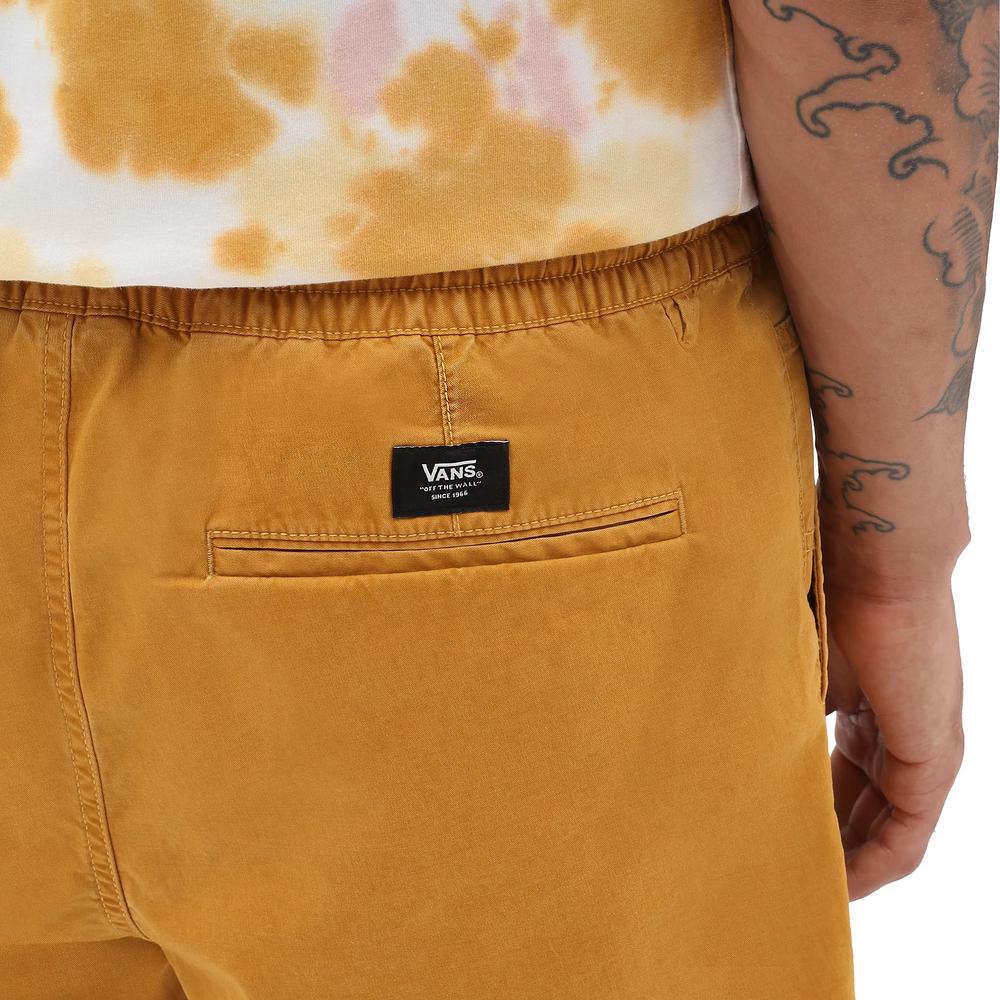 Rövidnadrág Vans Range Salt Wash Relaxed Elastic VN0A5FKCG4O1 - sárga