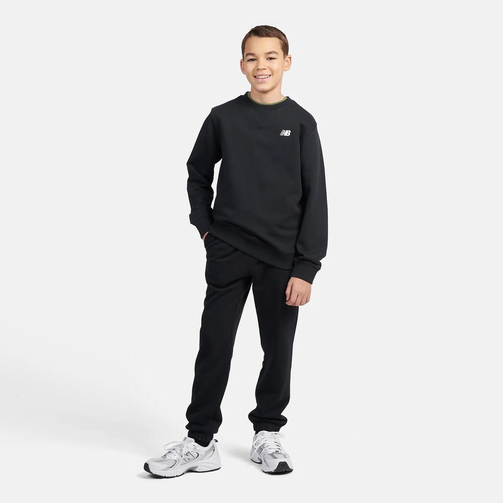 Gyerek felső New Balance LAKB0055BK - fekete