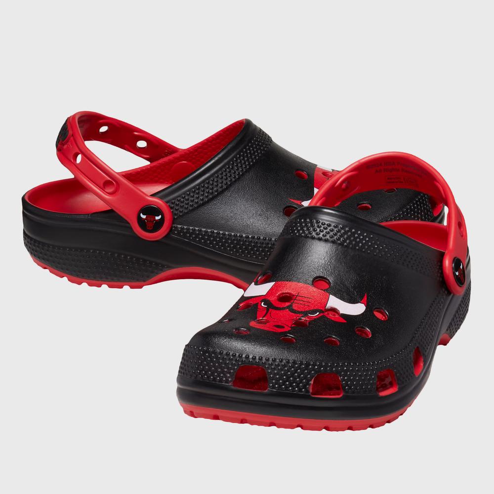 Flip Flop Crocs NBA Chicago Bulls Classic Clog 209441-6WC - fekete