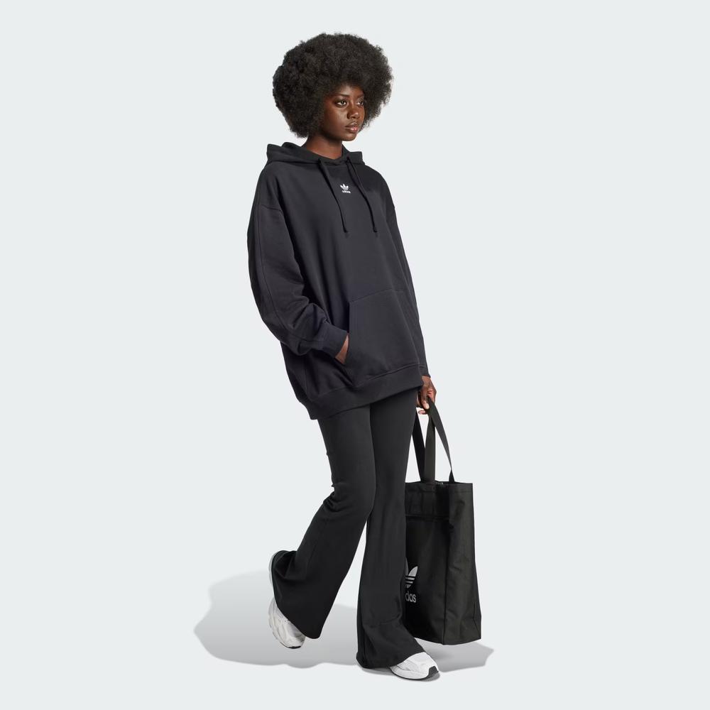 Női pulóver adidas Originals Essentials Loose French Terry IY9615 - fekete