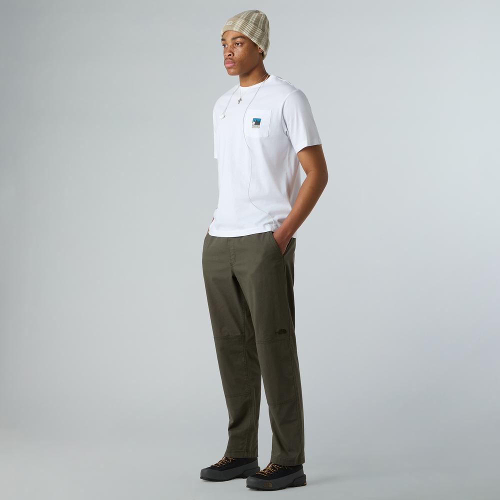 Férfi póló The North Face Mountain 0A8E3MFN41 - fehér